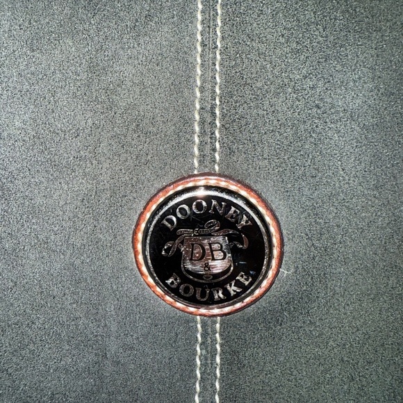 Dooney & Bourke Black and Brown Shoulder Bag - Picture 5 of 7